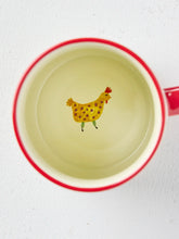 Load image into Gallery viewer, Natural Life Bungalow Mug - Free Range Chickens