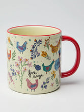 Load image into Gallery viewer, Natural Life Bungalow Mug - Free Range Chickens