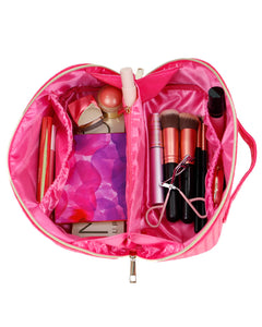 Grace & Lace Makeup Bag - Fuchsia