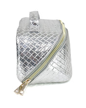 Load image into Gallery viewer, Grace &amp; Lace Makeup Bag - Silver