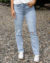 Load image into Gallery viewer, Grace &amp; Lace Mel&#39;s Fave Full Length Denim - Distressed Light Mid-Wash
