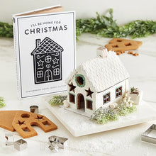 Load image into Gallery viewer, Gingerbread House Cookie Cutter Book Box - Set of 4