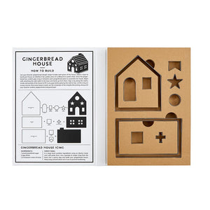 Gingerbread House Cookie Cutter Book Box - Set of 4