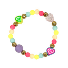 Load image into Gallery viewer, Unicorn Rainbow Necklace &amp; Bracelet Set