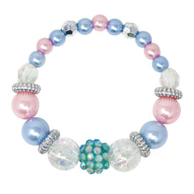 Load image into Gallery viewer, Blue Ice Princess Necklace &amp; Bracelet Set
