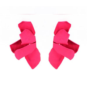Meghan Browne Nellie Earring - Hot Pink