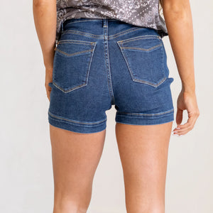 Judy Blue HW Tummy Control Shorts