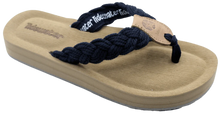 Load image into Gallery viewer, Tidewater Nantucket Sandals - Black