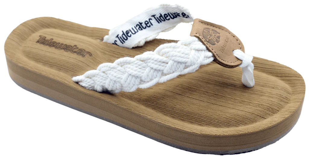 Tidewater Nantucket Sandals - White