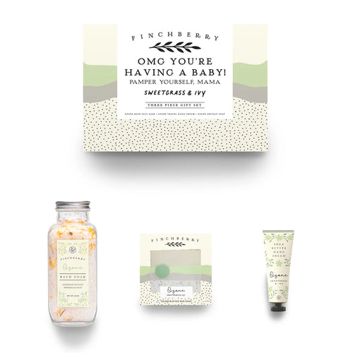 Finchberry 3 Piece Gift Set - OMG You're Having A Baby!