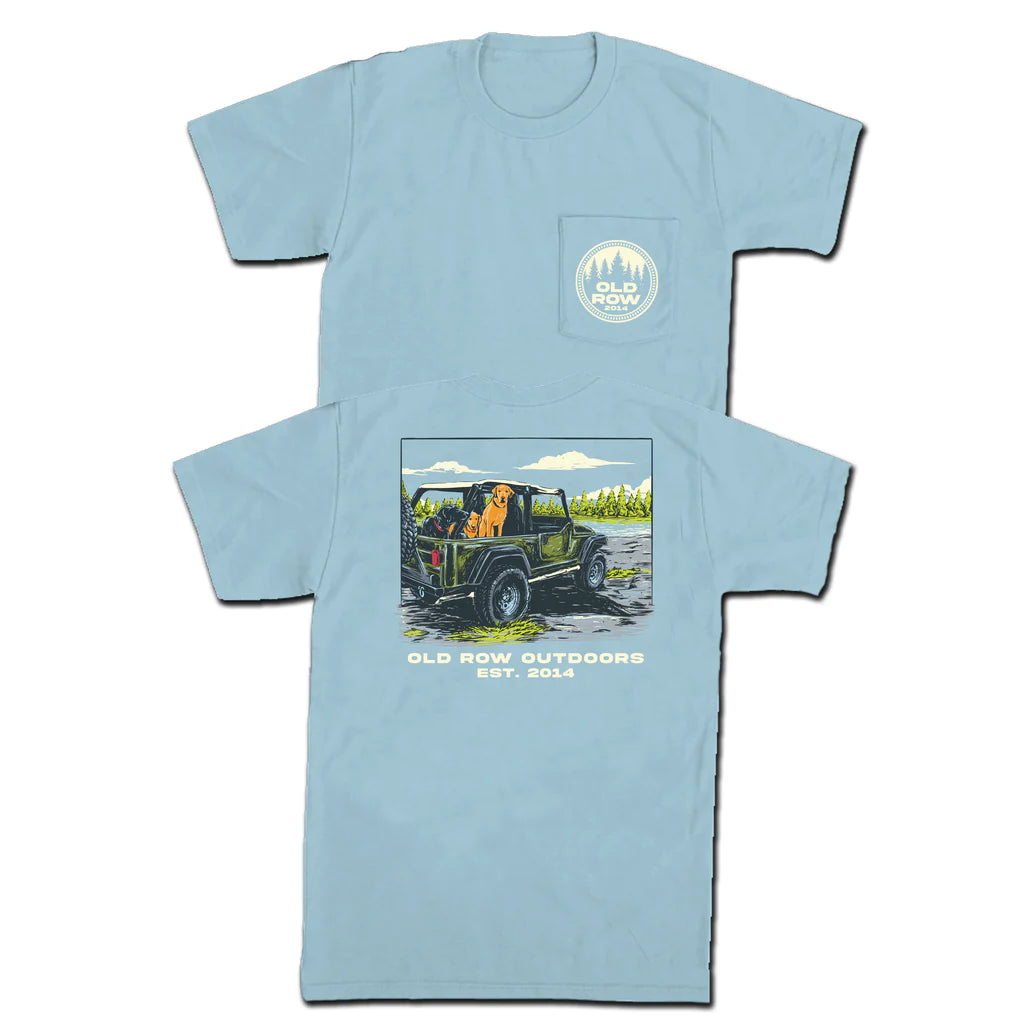Old Row Outdoors - 4x4 Dogs Pocket Tee
