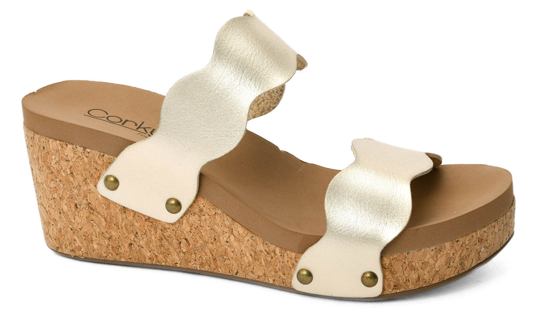 Corky's Obviously Wedge - Gold