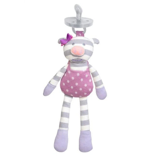 Apple Park Pacifier Buddies - Penny Pig
