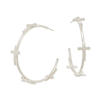 Meghan Browne Paul Earring - Silver