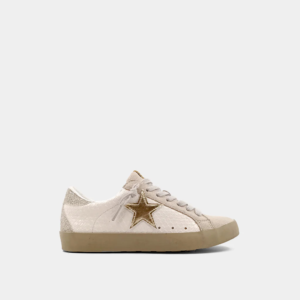 Shu Shop Kids Paula Sneakers - Bone Snake