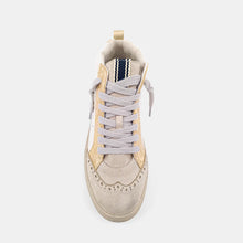 Load image into Gallery viewer, Shu Shop Paulina High-Top Sneakers - Blush Snake