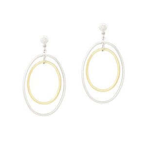Meghan Browne Petra Earring - Gold Silver