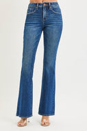 Risen Jeans - Tummy Control Stretch High Rise Flare Jean