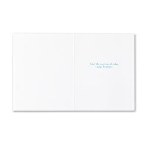 "Laughter Is A Gift Everyone Should Open" Birthday Card
