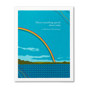 "There's Something Special About Today" Birthday Card
