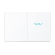 Load image into Gallery viewer, &quot;May You Be Happy Always&quot; Wedding Card