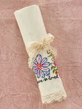 Load image into Gallery viewer, Natural Life Embroidered Pillow Case - So Loved