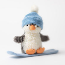 Load image into Gallery viewer, Jellycat Peanut Penguin Snowboarding