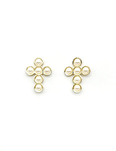 Meghan Browne Prat Earring - Pearl
