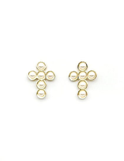 Meghan Browne Prat Earring - Pearl