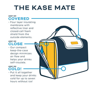 Kanga Coolers Kase Mate 12 Pack - Gibson