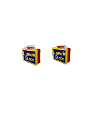 Lunch Box Acrylic Stud Earrings