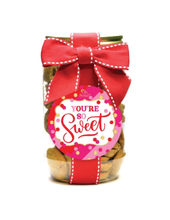 Load image into Gallery viewer, Oh, Sugar! "Happy Valentine's Day" Pint Jar - Chocolate Chip