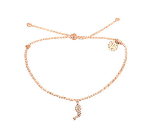 Pura Vida Charm Bracelet - Seahorse