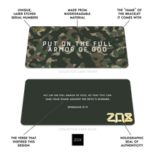 Load image into Gallery viewer, Interactive Bible Verse Bracelets - Put On The Full Armor of God