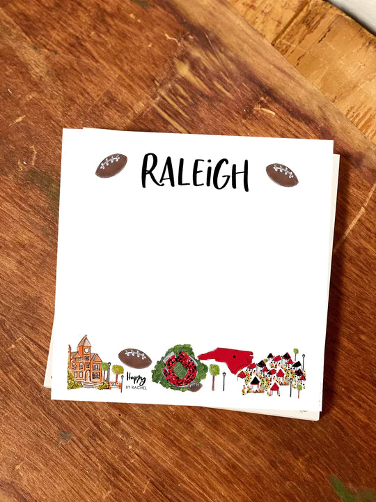 Raleigh College Town Notepad
