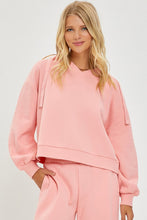 Load image into Gallery viewer, Risen Jeans - Oversized Hoodie Shirt - Blush