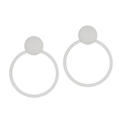 Meghan Browne Ricky Earring - Silver