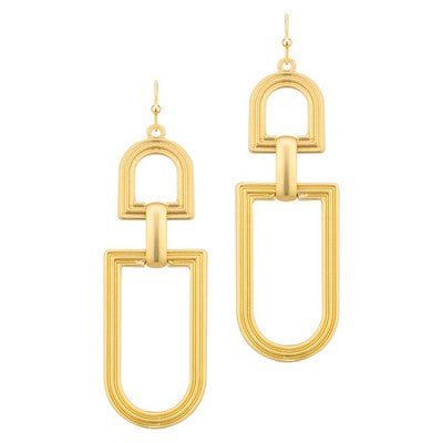 Meghan Browne Ritz Earring - Gold