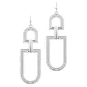 Meghan Browne Ritz Earring - Silver