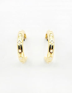 Meghan Browne Romy Earring - Gold Pearl