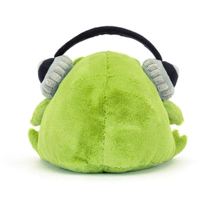 Jellycat Ricky Rain Frog Headphones 6"