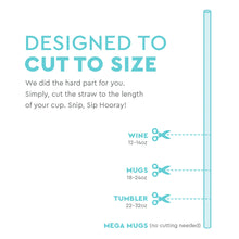 Load image into Gallery viewer, SWIG Straw Toppers - Ocean