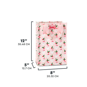 Swig Holly Jolly Tall Reusable Bag