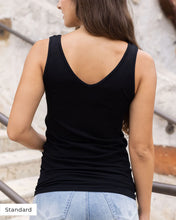 Load image into Gallery viewer, Grace &amp; Lace Standard Reversible Easy Perfect Fit Tank - Black