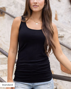 Grace & Lace Standard Reversible Easy Perfect Fit Tank - Black