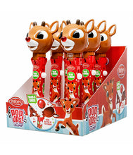 Load image into Gallery viewer, Rudolph Talker Pop Up Lollipop