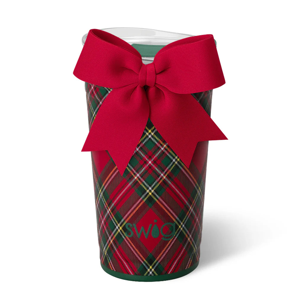 Swig Christmas Plaid Party Cup (24oz)