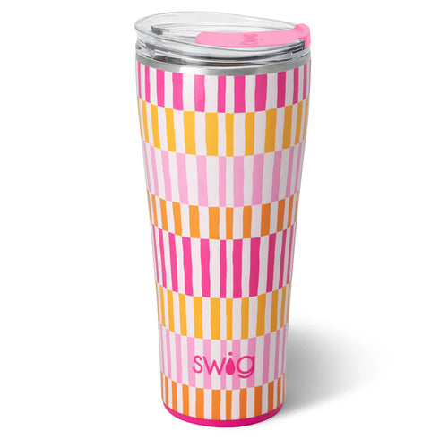 Swig Sherbet Stripe Tumbler (32oz)