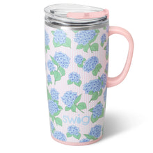 Load image into Gallery viewer, Swig Hydrangeas Travel Mug (22oz)