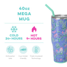 Load image into Gallery viewer, Swig Under the Sea Mega Mug (40oz)